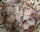 A picture of step 1 of Spaghetti with Baby Squid Skillet-Style.