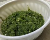 A picture of step 3 of Green chutney.