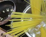 A picture of step 2 of Spring Cabbage & Manila Clam Soup Pasta.