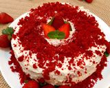 Foto langkah ke 10 dari resep Red Velvet Cake.