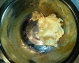 A picture of step 2 of Easy! Matcha Chocolate Pound Cake.