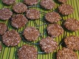 Galletas fit sin azúcar con avena, plátano, vainilla y cacahuete
