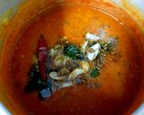 A picture of step 7 of Spicy Andhra style tomato pappu.