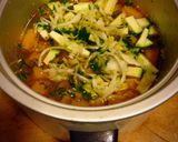 A picture of step 3 of Rice Cooker Chicken Dinner.