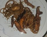 Foto del paso 5 de la receta: Spaghetti con pollo y shiitake