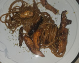 Foto del paso 5 de la receta: Spaghetti con pollo y shiitake