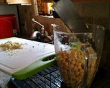 A picture of step 3 of Tahini Free Hummus.