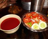 A picture of step 4 of Beetroot tomato soup.