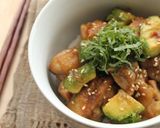 A picture of step 6 of Refreshing Umeboshi-Flavored Teriyaki Chicken & Avocado.
