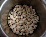 A picture of step 1 of Badam Burfi / Almond Fudge.