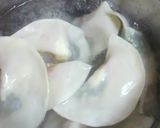 A picture of step 5 of Mezzaluna Ravioli made with Gyoza Skins.