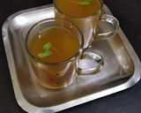 A picture of step 3 of Turmeric tea.