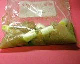 A picture of step 3 of Chicken and Leek with Yuzu Pepper Paste.