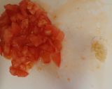 A picture of step 2 of Penne Arrabbiata with Fresh Tomatoes.