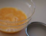 A picture of step 1 of My Family's Dashimaki-style Sweetened Tamagoyaki Omelette.