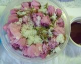 A picture of step 4 of Salt Pickled Cherry Blossom.