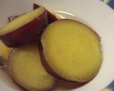 A picture of step 7 of Sweet Potato with a Honey Salt Compote.