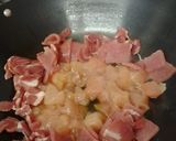A picture of step 2 of My Smokey Bacon Bake 😉.