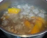 Hình bước làm 5 của món Canh bí đỏ đậu phộng