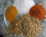 A picture of step 4 of Aloo Pulao.