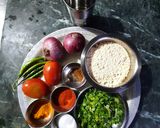 बेसन का चीला (besan ka cheela recipe in Hindi) रेसिपी चरण 1 फोटो