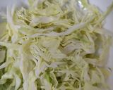 A picture of step 1 of Cabbage Pancake.
