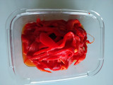 Pimientos rojos asados en freidora de aire
