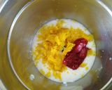 A picture of step 1 of Strawberry peda lassi.
