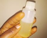 A picture of step 2 of Home made Coconut oil using remains of coconut juice extract.