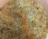 A picture of step 1 of Thandai Kulfi.