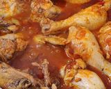 Pirított csirkepörkölt recept fázis 3 fotója