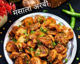 मसाला अरबी Masala Arbi Recipe in Hindi रेसिपी चरण 4 फोटो
