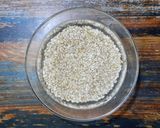 A picture of step 1 of Assamese Style Pearl Barley Khisiri.