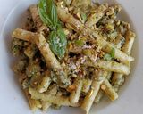 Foto del paso 7 de la receta Zita con Butifarra al Pesto de Pistachos