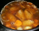 รูปขั้นตอนการทำที่ 6 ของ สตูว์ปีกไก่เห็ดสองสหาย