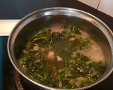 Hình bước làm 5 của món Canh rau lang mỡ bò (Chú Ế)