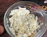 Foto del paso 2 de la receta: Pastel de merluza y coquinas con mayonesa en microondas