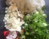 A picture of step 1 of Pastel goreng - Indonesian  savoury fried pastry *can be Vegan.