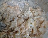 A picture of step 2 of Labor Day cauliflower salad.