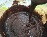 Foto langkah ke 5 dari resep Brownies Panggang Sekat Keju Almond uk 20x20 🍫fudgy dan shiny crust.
