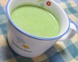 A picture of step 8 of Simple Spinach, Milk and Cheese Soup.