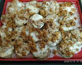 Foto del paso 5 de la receta: Pastel de berenjena relleno de jamón y queso con crujiente cereal