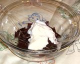 A picture of step 1 of Square Truffles Made with Ice Cream.
