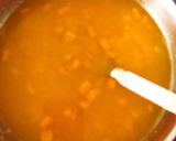 A picture of step 3 of Mango Sheera/Kesari.