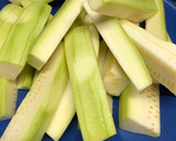 Foto del paso 1 de la receta: Palitos de calabacín al horno o en turbo Cecofry 4D