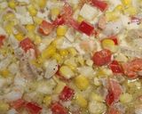 A picture of step 2 of Smoky Corn and Shrimp Chowder.