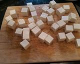 A picture of step 4 of Kung Pao Tofu.