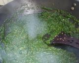 पालक बथुआ का साग (Palak Bathua ka saag recipe in Hindi) रेसिपी चरण 5 फोटो