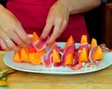 A picture of step 5 of Prosciutto & Cantaloupe.