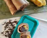 Foto langkah ke 6 dari resep Dadar Gulung Pisang Coklat.